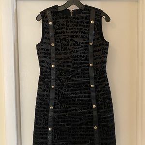 NICOPANDA BLACK SNAP OFF DRESS